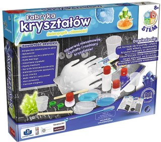 Trefl Zestaw edukacyjny Fabryka Kryształów świecących w ciemności