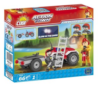 Cobi Klocki Klocki Action Town 67 elementów - Strażacki quad patrolowy