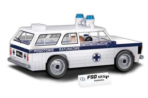 Cobi Klocki Klocki Cars 98 elementów FSO Karetka