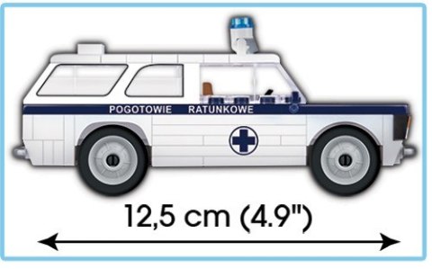 Cobi Klocki Klocki Cars 98 elementów FSO Karetka