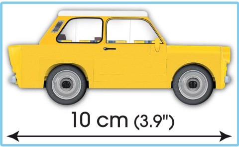 Cobi Klocki Klocki Cars Trabant 601 + Przyczepa kempingowa