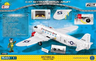 Cobi Klocki Klocki Historical Collection C-47 Skytrain Berlin Airlift