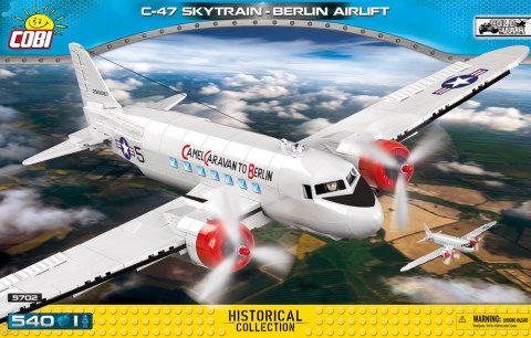 Cobi Klocki Klocki Historical Collection C-47 Skytrain Berlin Airlift