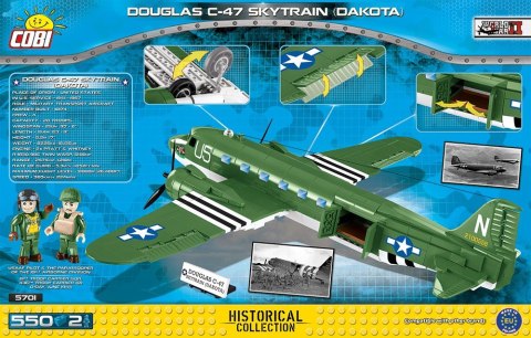 Cobi Klocki Klocki Historical Collection Douglas C-47 Skytrain (Dakota) D-Day