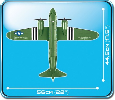 Cobi Klocki Klocki Historical Collection Douglas C-47 Skytrain (Dakota) D-Day