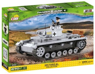 Cobi Klocki Klocki Historical Collection Panzer III Ausf.E - niemiecki czołg średni