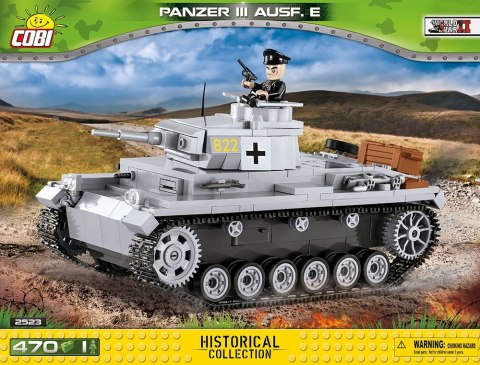 Cobi Klocki Klocki Historical Collection Panzer III Ausf.E - niemiecki czołg średni