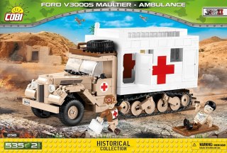 Cobi Klocki Klocki Small Army Ford V3000S Maultier Ambulance