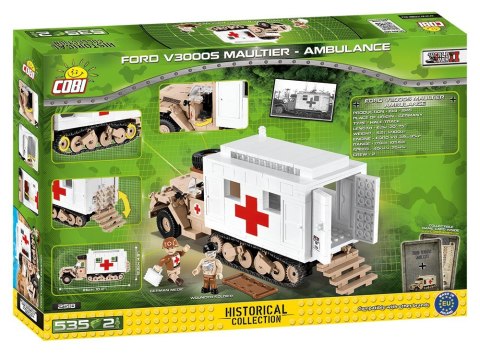 Cobi Klocki Klocki Small Army Ford V3000S Maultier Ambulance