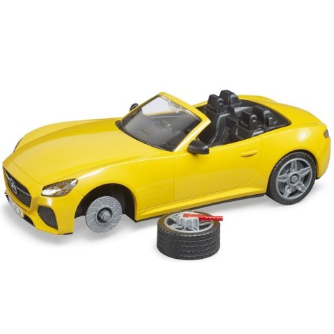 BRUDER Auto Roadster zolte z wyjmowanym dachem