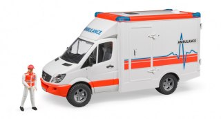 BRUDER Samochód MB Sprinter Ambulans z figurka