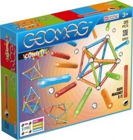 Geomag Klocki magnetyczne Confetti 35 elementów