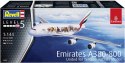 Revell Model plastikowy Airbus A380-800 Emirates Wild Life