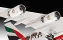 Revell Model plastikowy Airbus A380-800 Emirates Wild Life