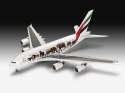 Revell Model plastikowy Airbus A380-800 Emirates Wild Life