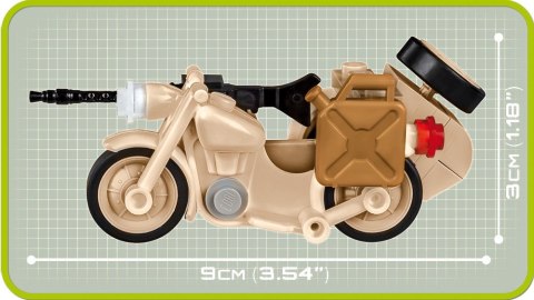 Cobi Klocki Klocki Armia BMW R75 Sahara