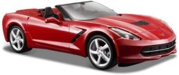 Maisto Model kompozytowy Corvette Stingray 2014 czerwony 1/24