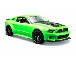 Maisto Model kompozytowy Ford Mustang Street Racer zielony 1/24