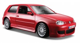 Maisto Model kompozytowy Volkswagen Golf R32 Grana czerwony 1/24