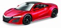 Maisto Model metalowy Acura NSX 2018 1:24 do składania