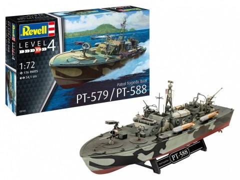 Revell Model plastikowy Patrol Torpedo Boat PT-588/P