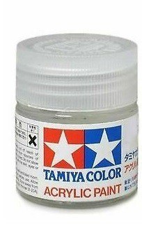 Tamiya Farba bezbarwna Acrylic Min X-35 Semi Gloss Clear