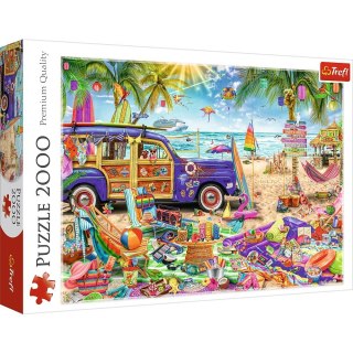 Trefl Puzzle 2000 elementów Tropikalne wakacje