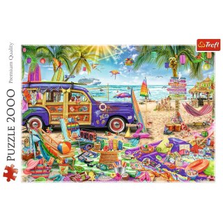 Trefl Puzzle 2000 elementów Tropikalne wakacje