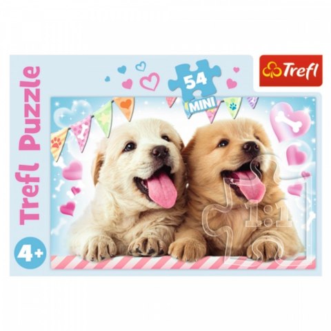 Trefl Puzzle 54 elementy Mini Urocze Pupile Display