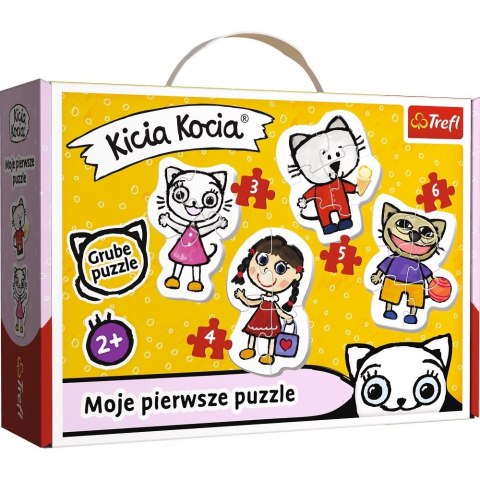 Trefl Puzzle BABY Wesoła Kicia Kocia