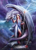 Clementoni Puzzle 1000 elementów ANE STOKES COLLECTION Dragon Mage