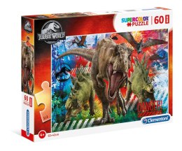 Clementoni Puzzle 60 elementów MAXI SUPER KOLOR Jurassic World