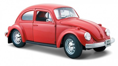 Maisto Model metalowy Volkswagen Beetle czerwony 1:24