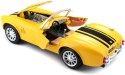 Maisto Model metalowy Shelby Cobra 427 1965 1/24 Żółty