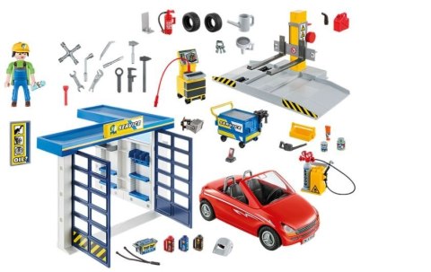 Playmobil Zestaw z figurkami City Life 70202 Warsztat samochodowy