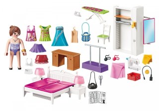 Playmobil Zestaw z figurkami Dollhouse 70208 Sypialnia z kącikiem do szycia