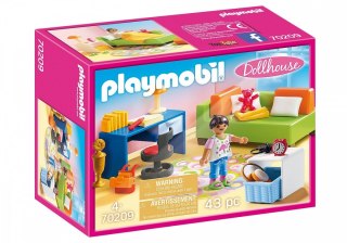 Playmobil Zestaw z figurkami Dollhouse 70209 Pokój nastolatka