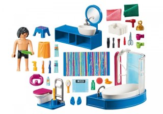 Playmobil Zestaw z figurkami Dollhouse 70211 Łazienka z wanną