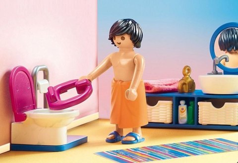 Playmobil Zestaw z figurkami Dollhouse 70211 Łazienka z wanną