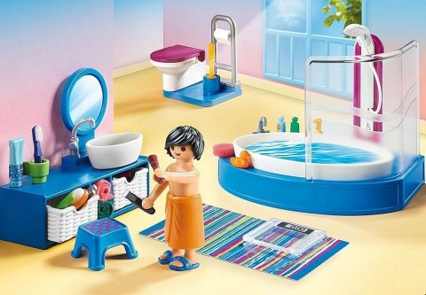 Playmobil Zestaw z figurkami Dollhouse 70211 Łazienka z wanną