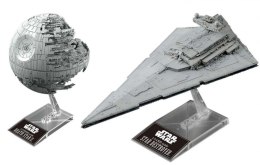 Revell Model plastikowy Star Wars Gwiazda Śmierci i Krążownik Imperium 1/14500