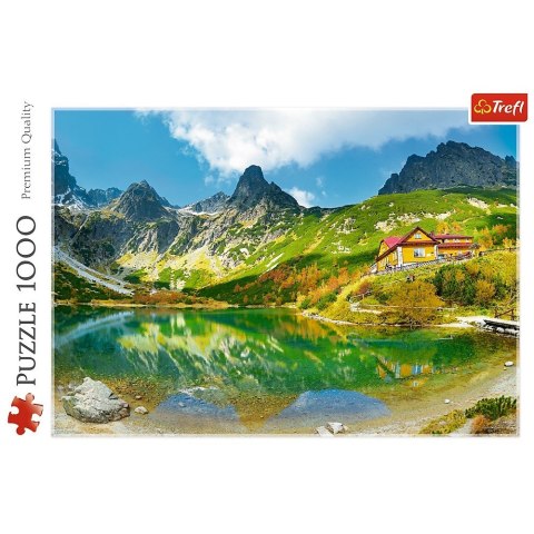 Trefl Puzzle 1000 elementów Schronisko nad Zielonym Stawem Tatry