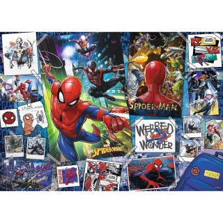 Trefl Puzzle 500 elementów Plakaty z superbohaterem Spiderman