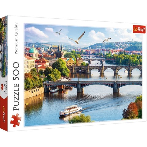 Trefl Puzzle 500 elementów Praga Czechy