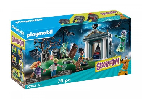 Playmobil Zestaw z figurkami Scooby-Doo 70362 Przygoda na cmentarzu