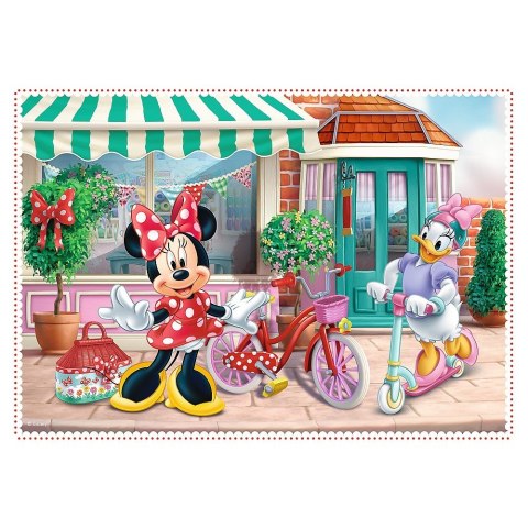 Trefl Puzzle 4w1 Minnie z przyjaciółmi