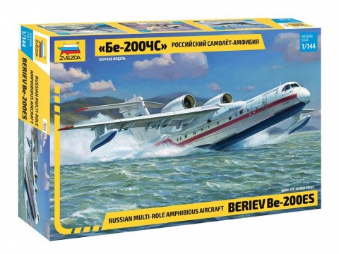 Zvezda Model plastikowy Beriev Be-200ES Multi role amphibious plane