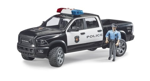 BRUDER Auto Dodge RAM 2500 Policja z figurką