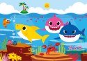 Clementoni Puzzle 2x20 elementów Super kolor Baby Shark