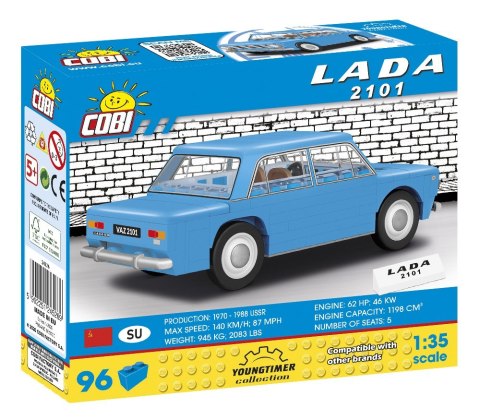 Cobi Klocki Klocki 1970 Lada 2101 96 elementów